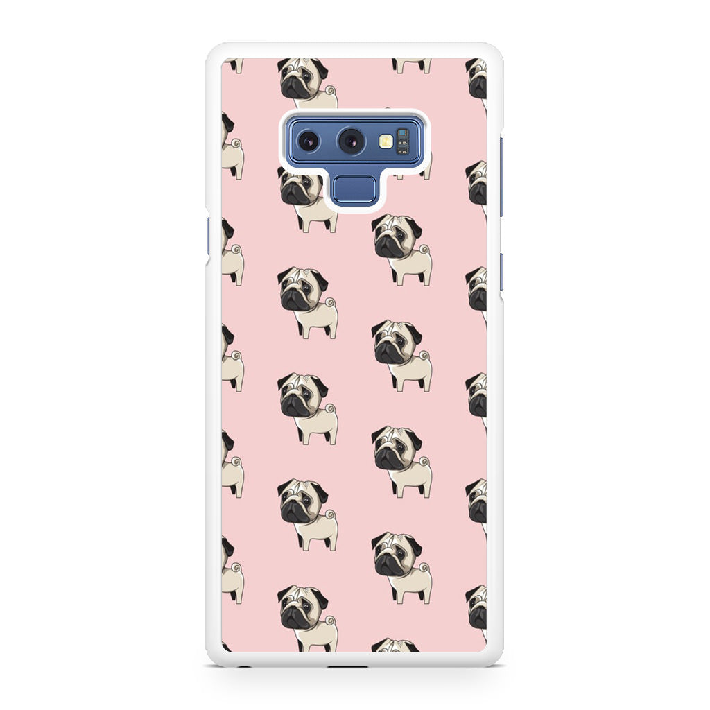 Pugs Pattern Galaxy Note 9 Case