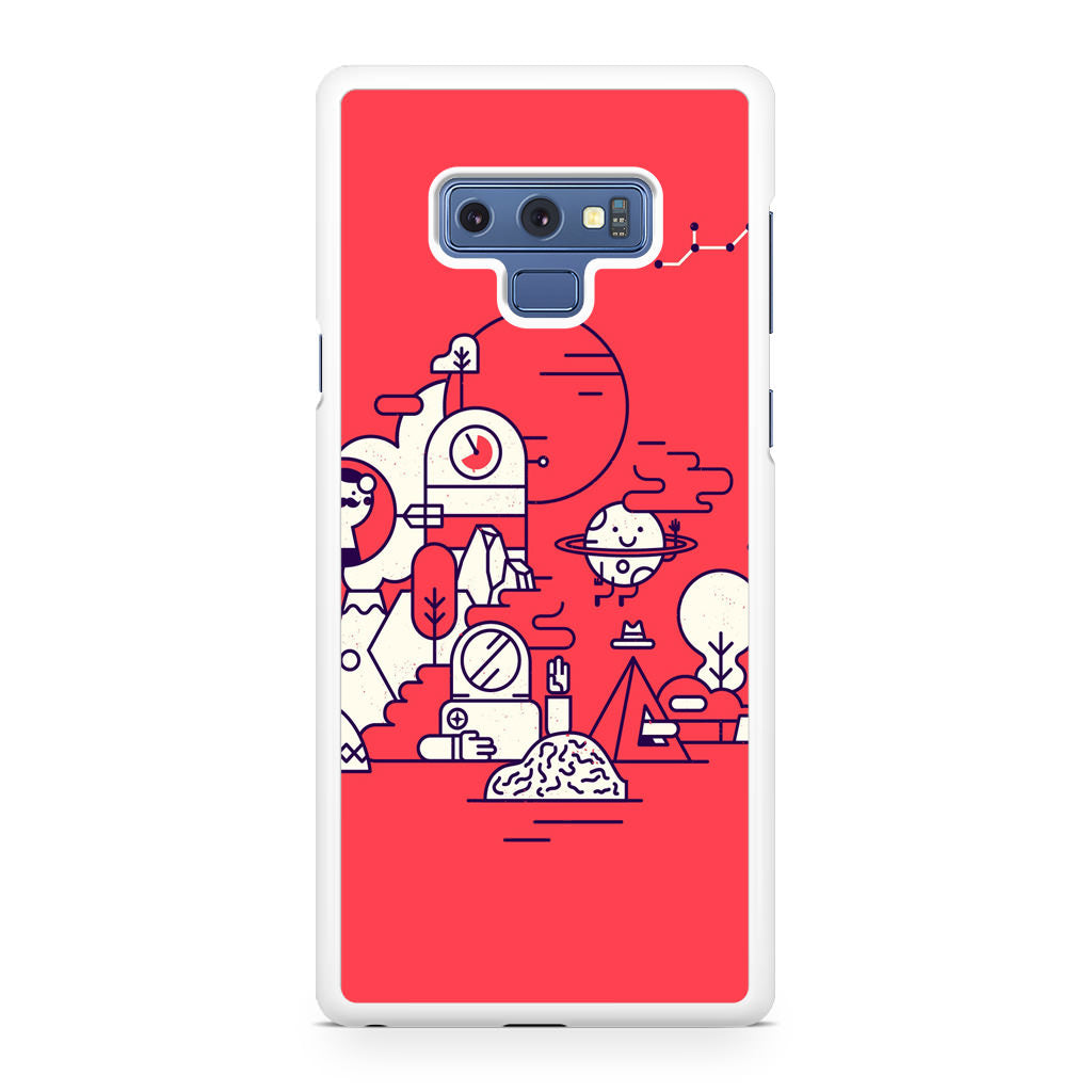 Red Planet Galaxy Note 9 Case