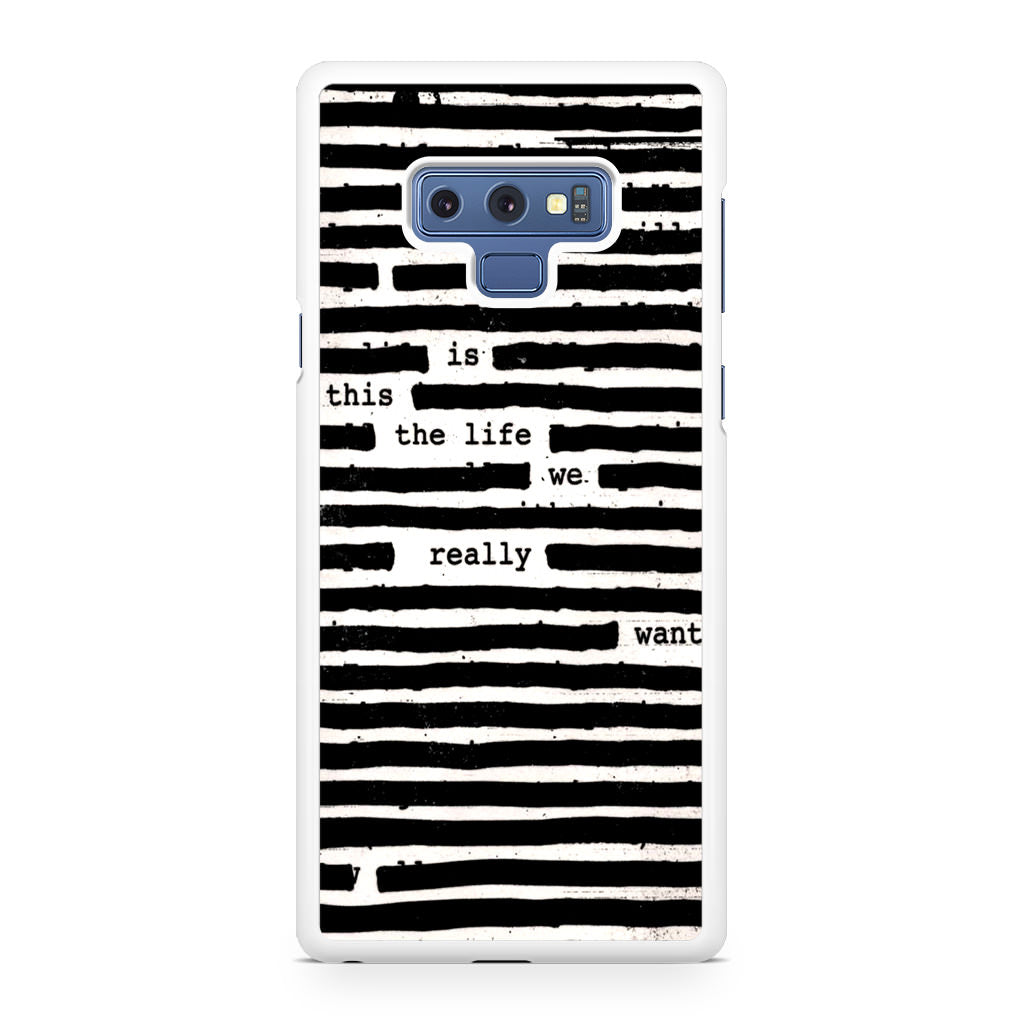 Roger Waters Is This the Life We Really Want Galaxy Note 9 Case