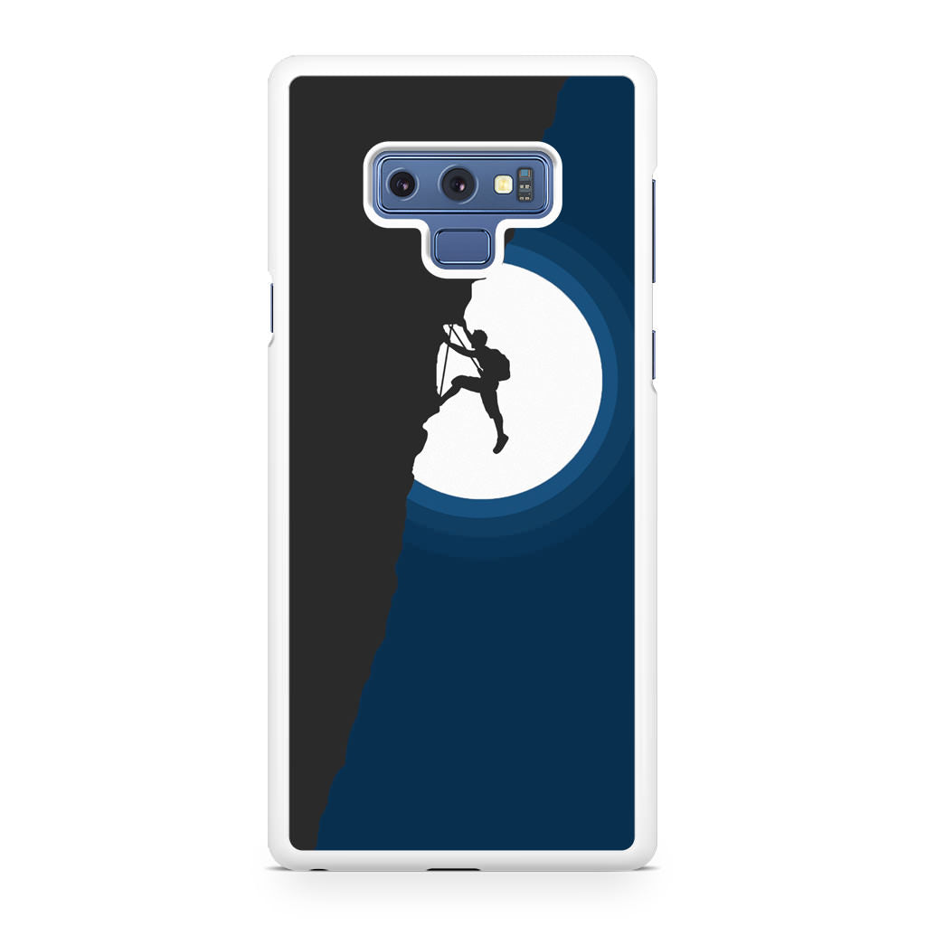 Silhouette of Climbers Galaxy Note 9 Case