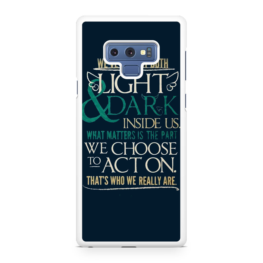 Sirius Black Quotes Galaxy Note 9 Case