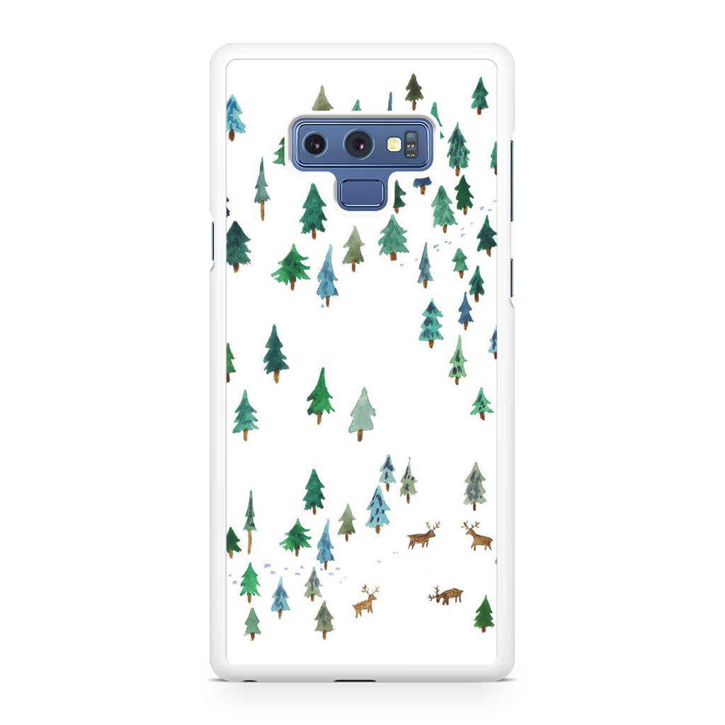 Snow Everywhere Galaxy Note 9 Case