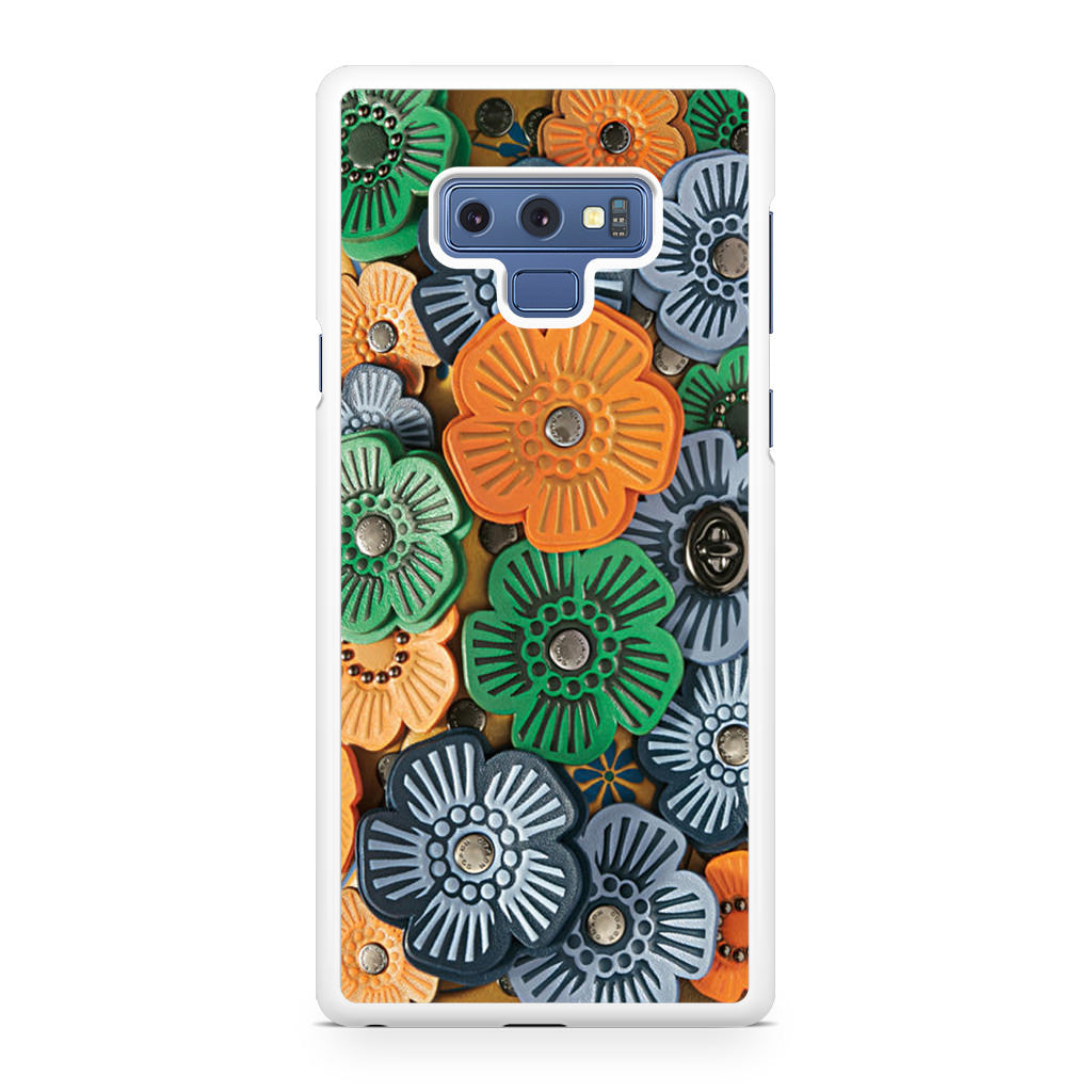 Tea Rose Applique Galaxy Note 9 Case