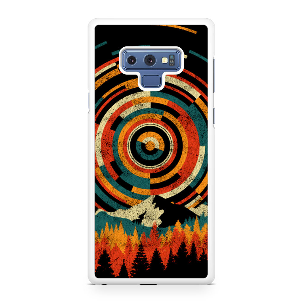 The Geometry Of Sunrise Galaxy Note 9 Case