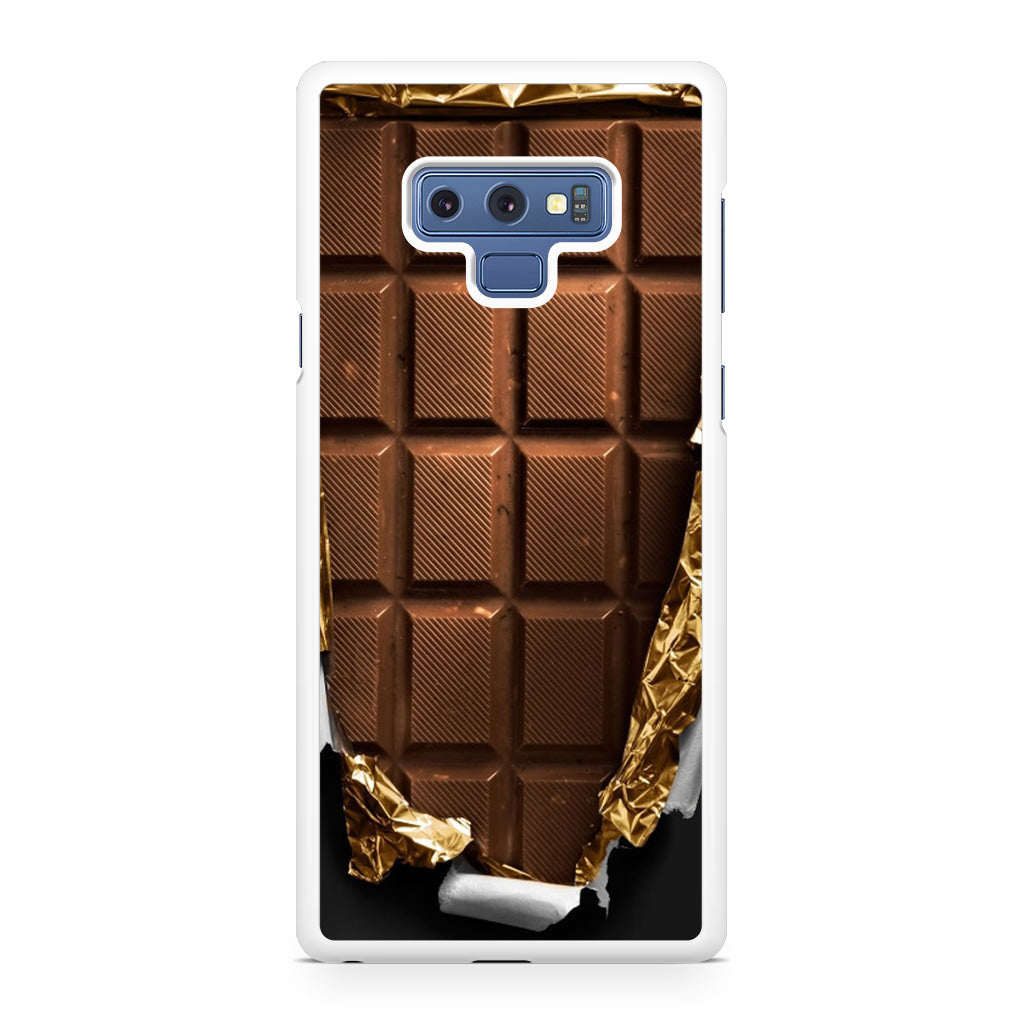 Unwrapped Chocolate Bar Galaxy Note 9 Case