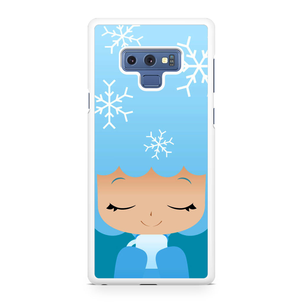 Winter Afro Girl Galaxy Note 9 Case