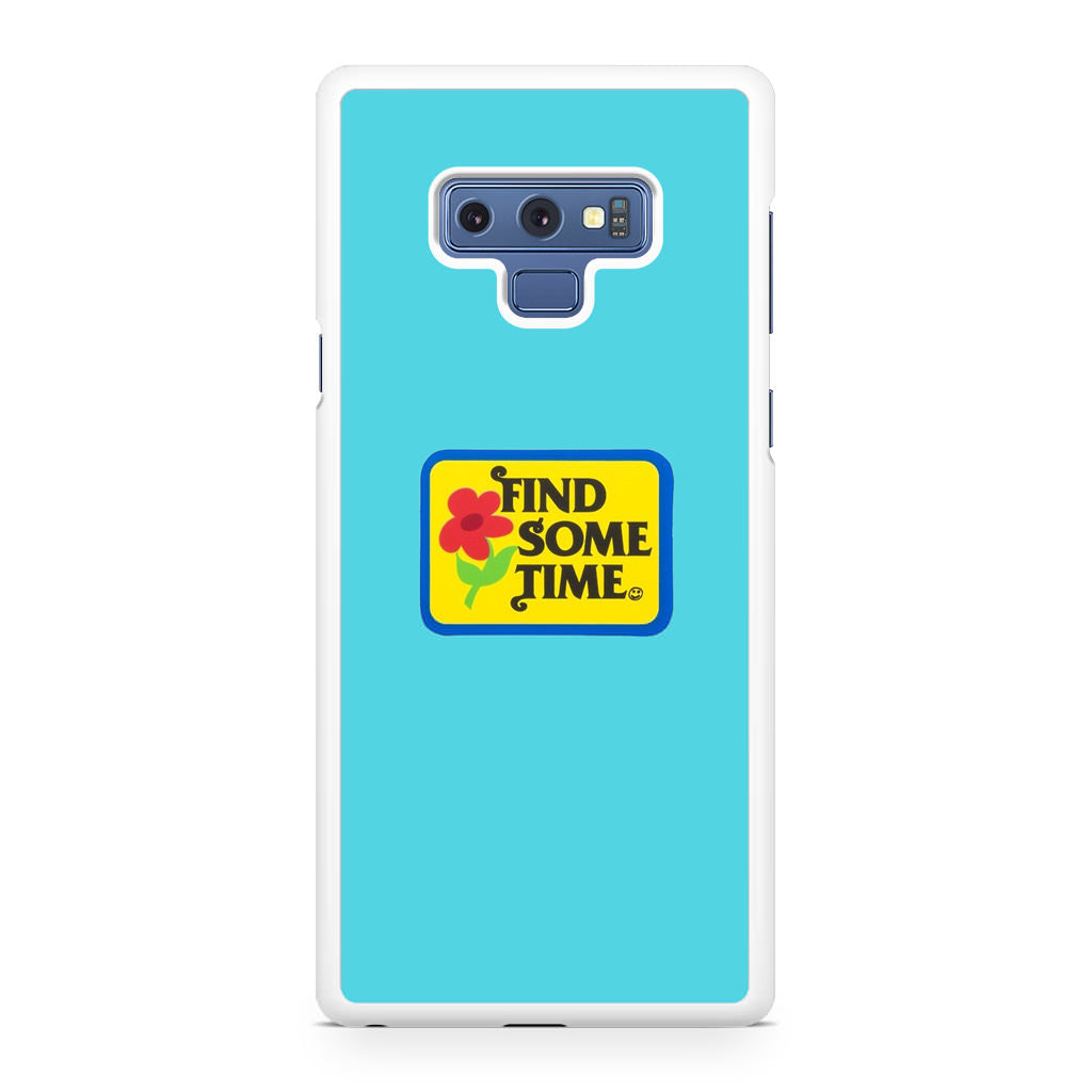 Find Some Time Flower Galaxy Note 9 Case