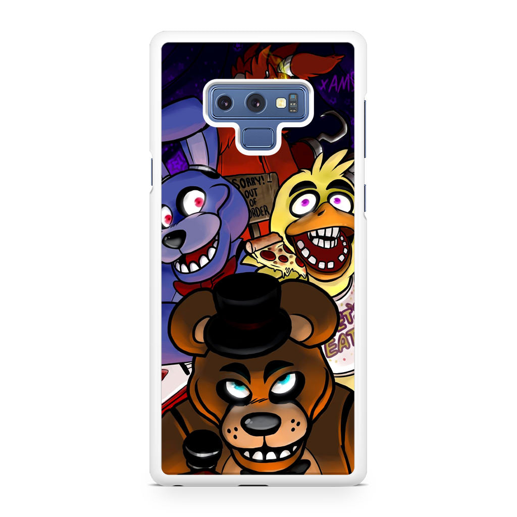 Five Nights at Freddy's Characters Galaxy Note 9 Case