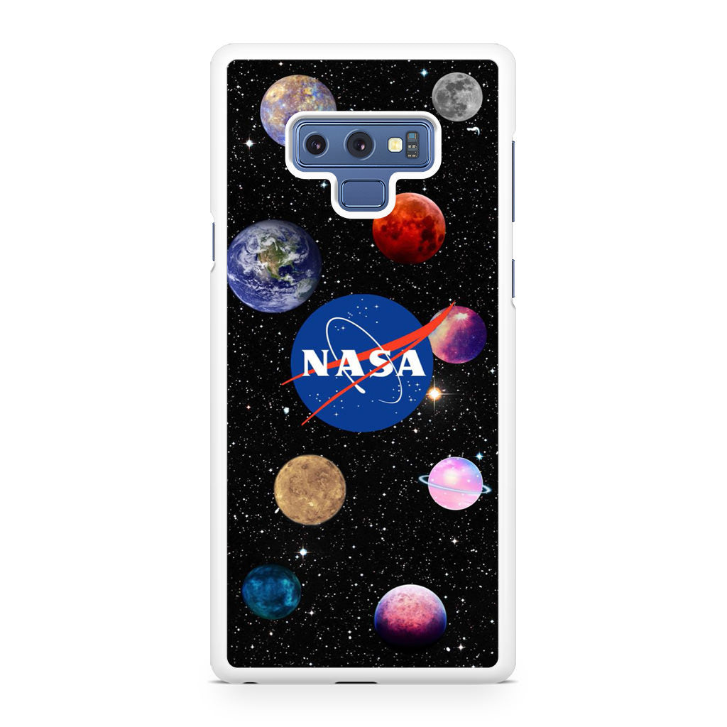 NASA Planets Galaxy Note 9 Case