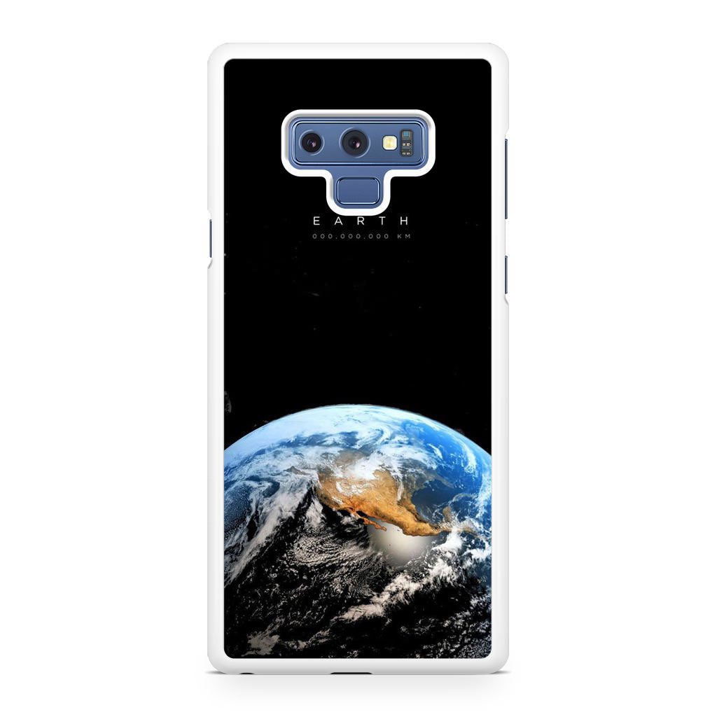 Planet Earth Galaxy Note 9 Case