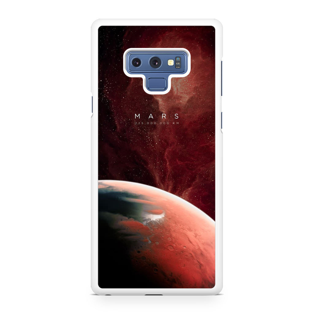 Planet Mars Galaxy Note 9 Case