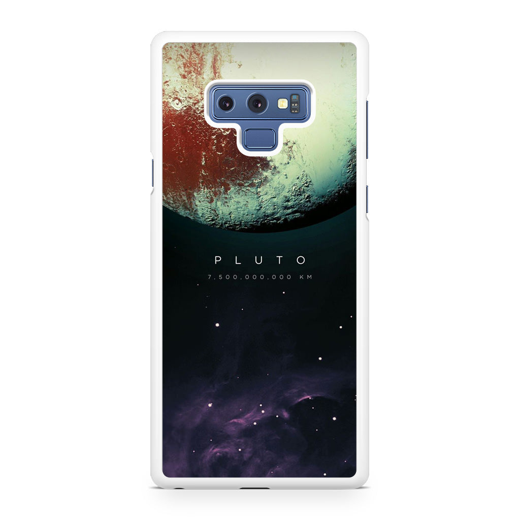 Planet Pluto Galaxy Note 9 Case