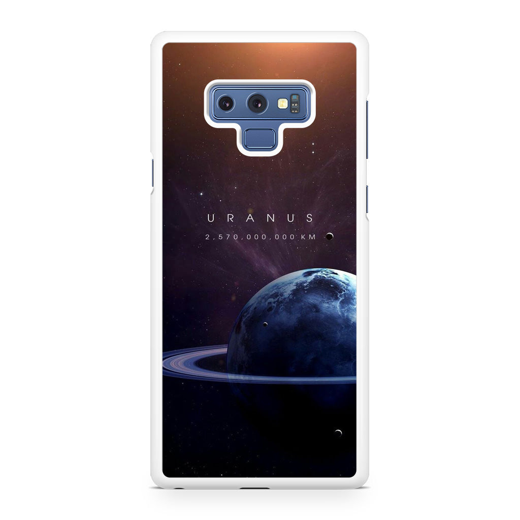 Planet Uranus Galaxy Note 9 Case