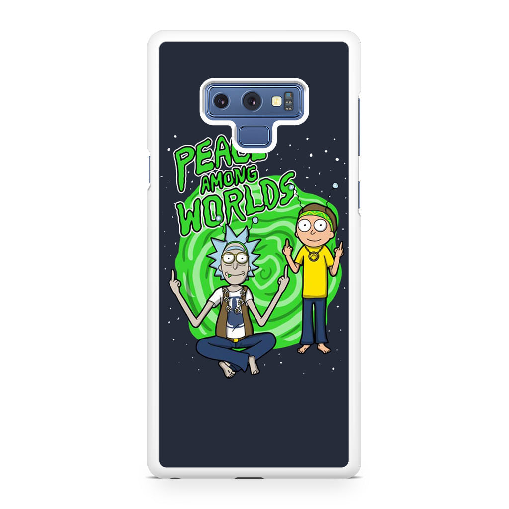 Rick And Morty Peace Among Worlds Galaxy Note 9 Case