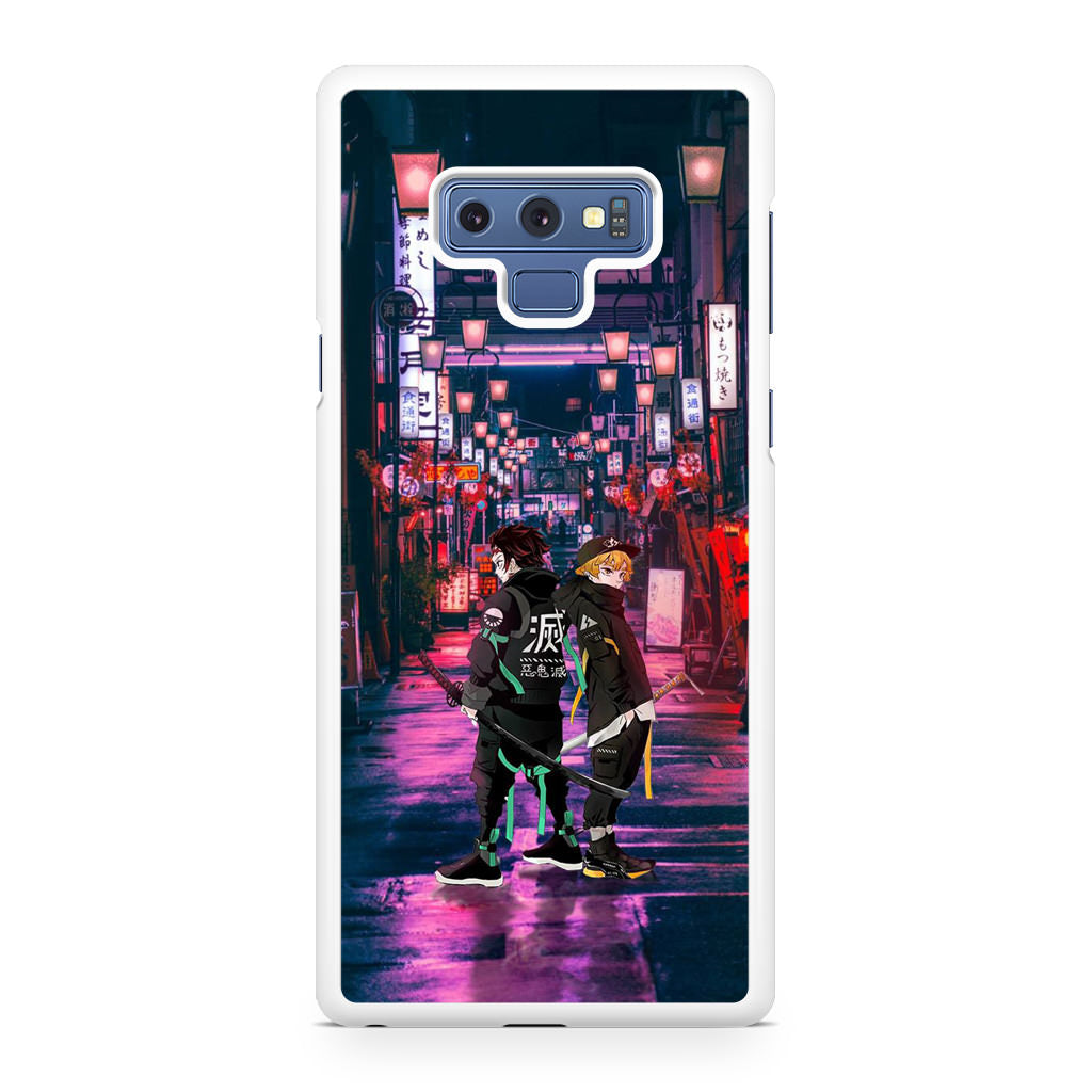 Tanjir0 And Zenittsu in Style Galaxy Note 9 Case