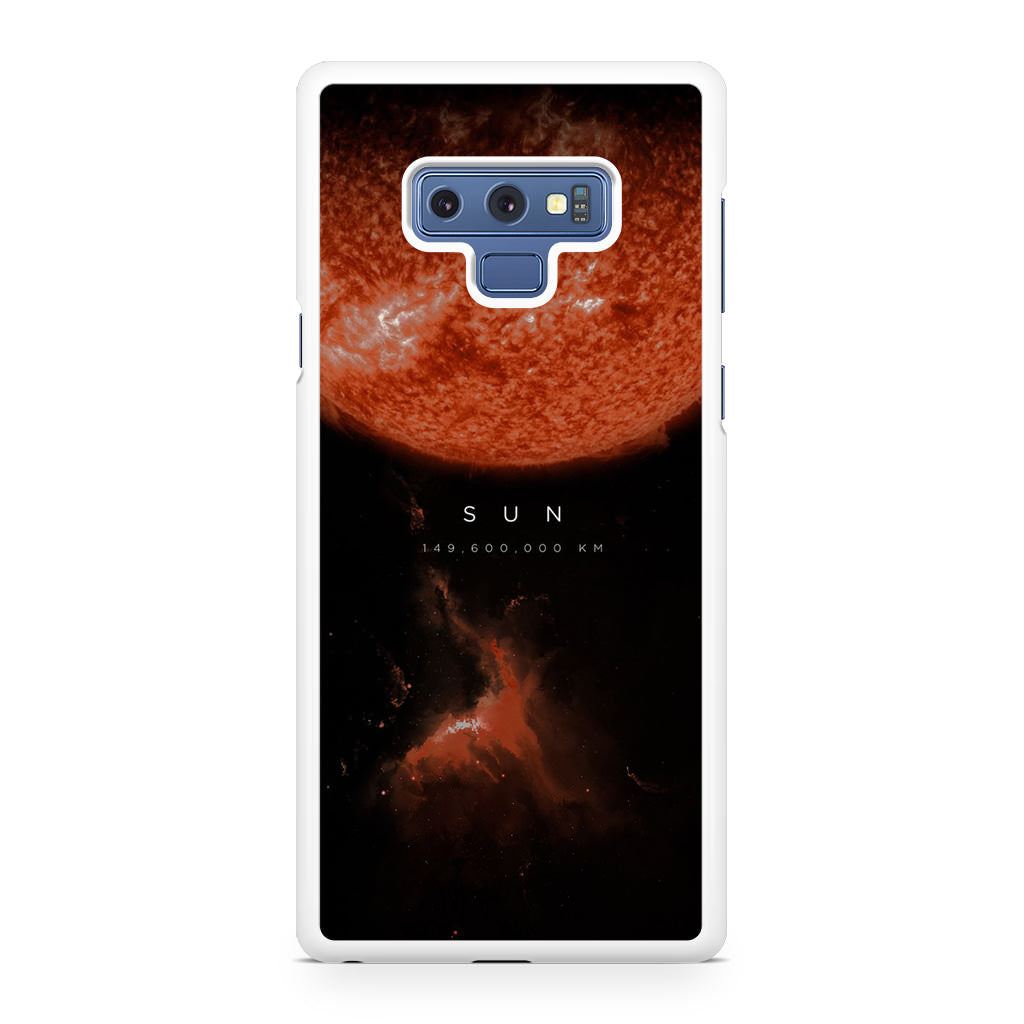 The Sun Galaxy Note 9 Case