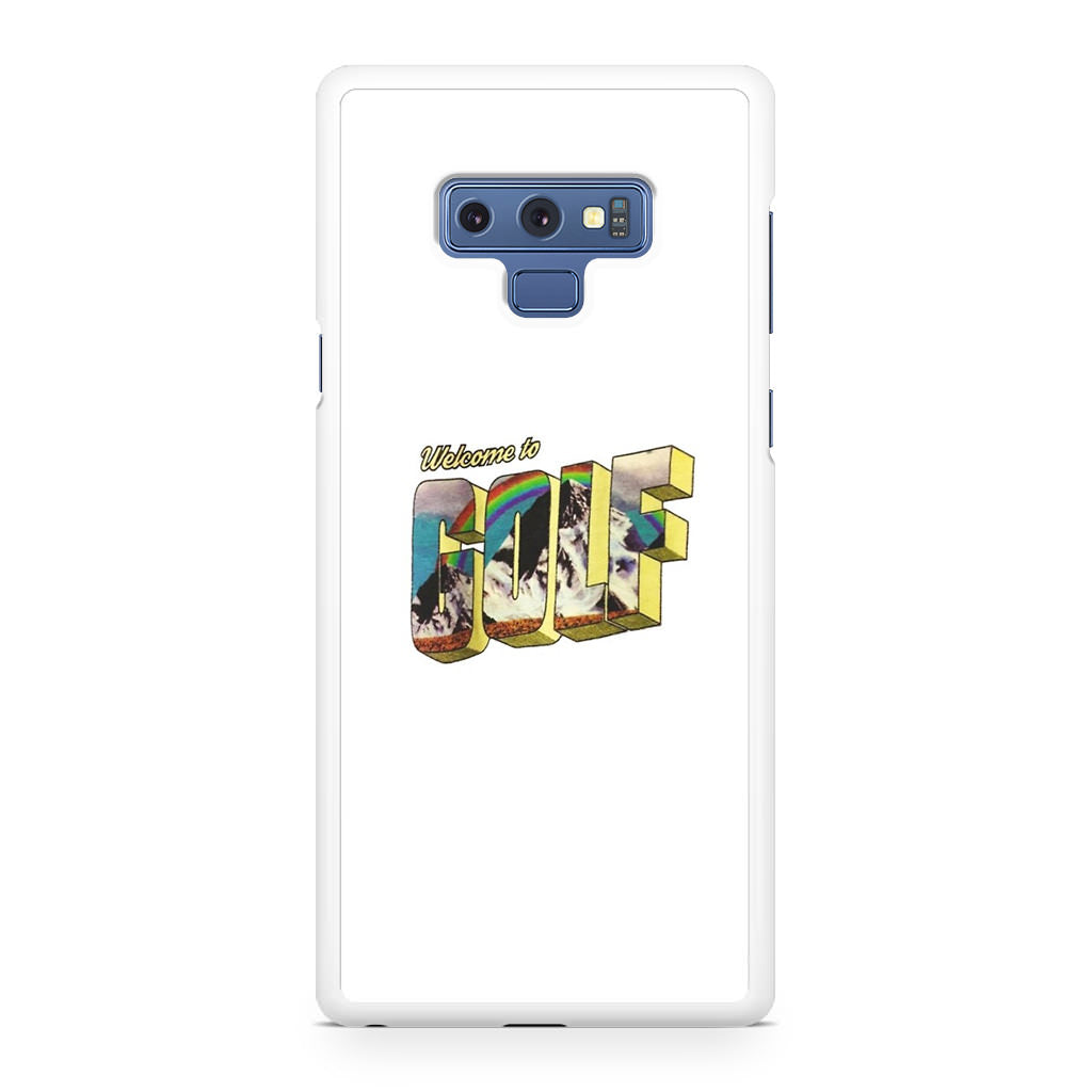 Welcome To GOLF Galaxy Note 9 Case