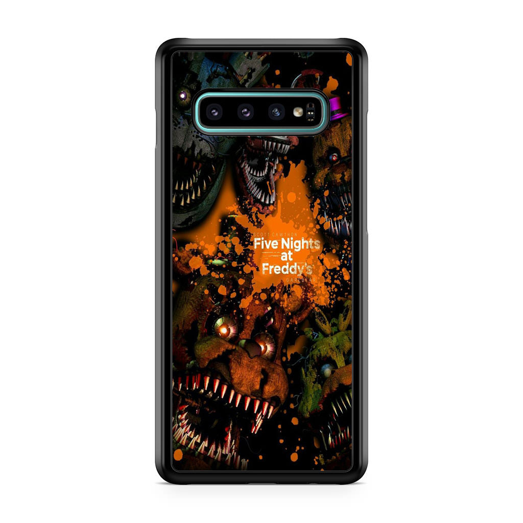 Five Nights at Freddy's Scary Galaxy S10 Plus Case