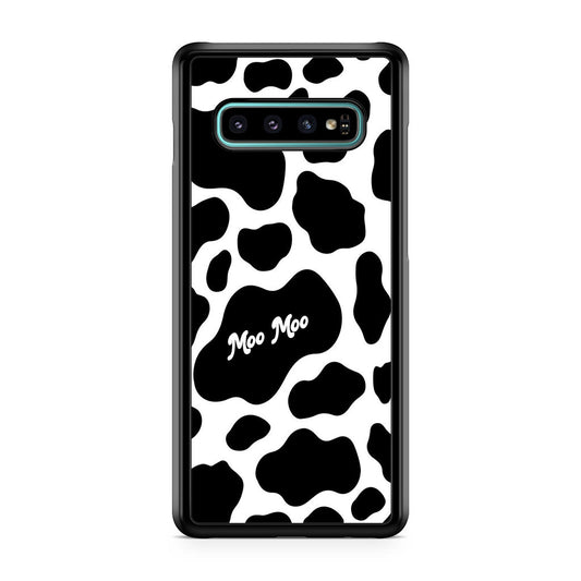 Moo Moo Pattern Galaxy S10 Case