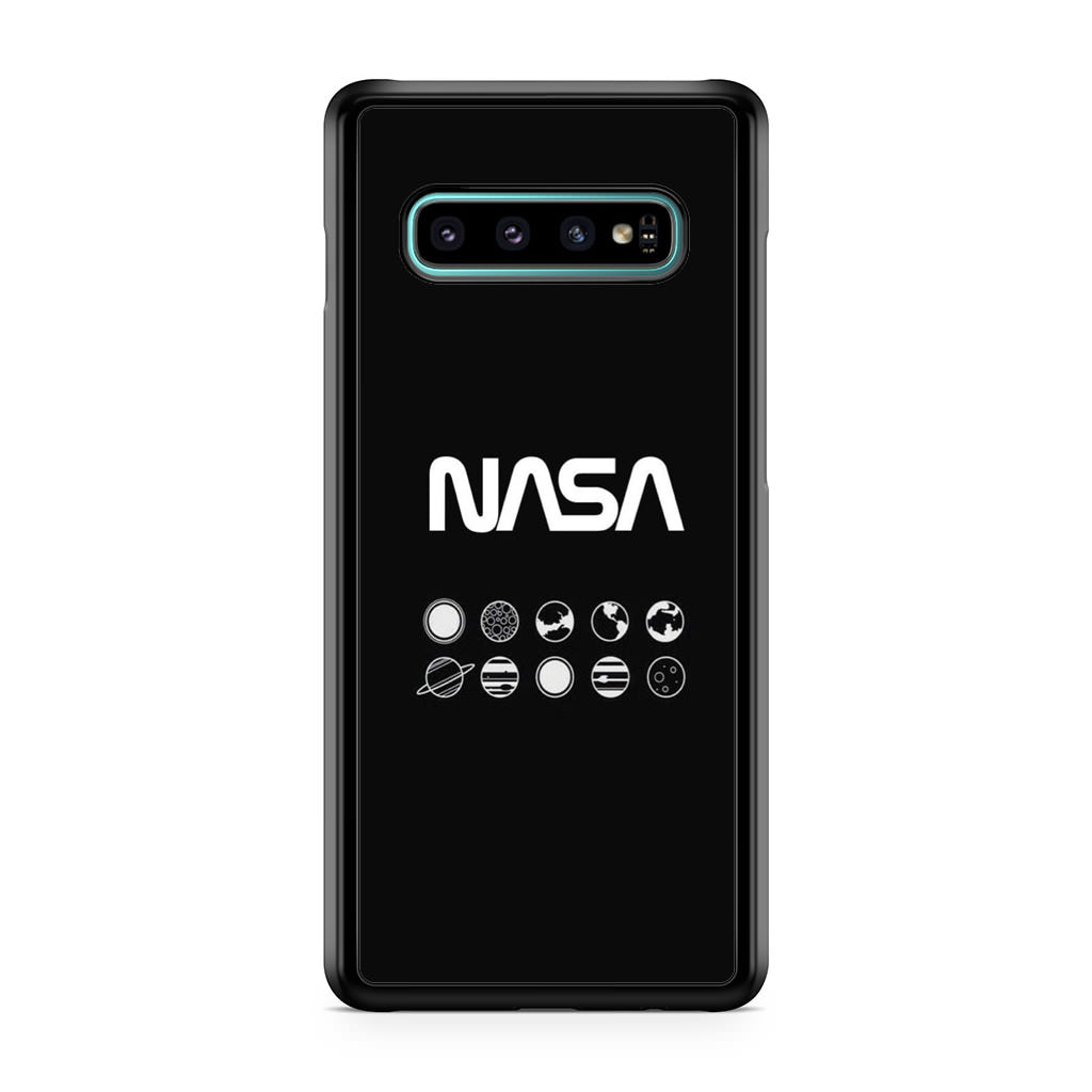 NASA Minimalist Galaxy S10 Case
