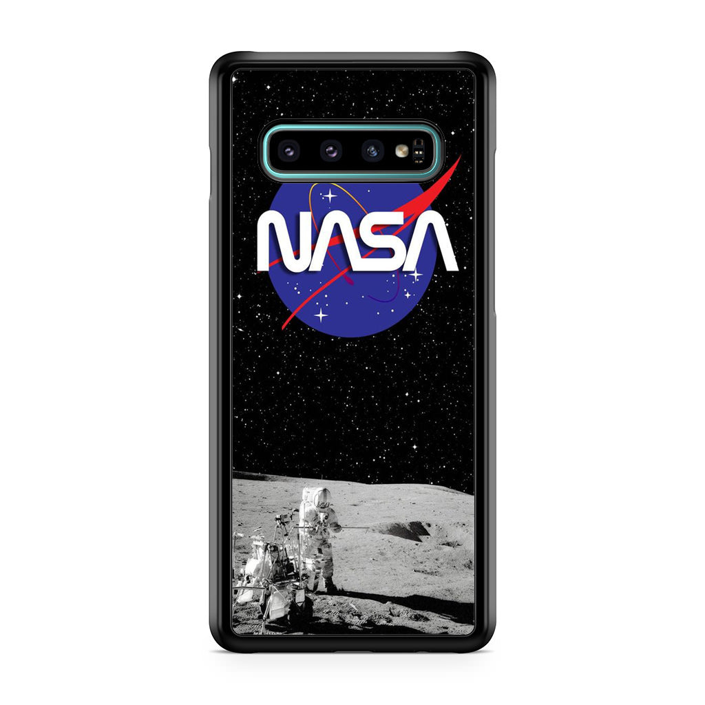 NASA To The Moon Galaxy S10 Plus Case