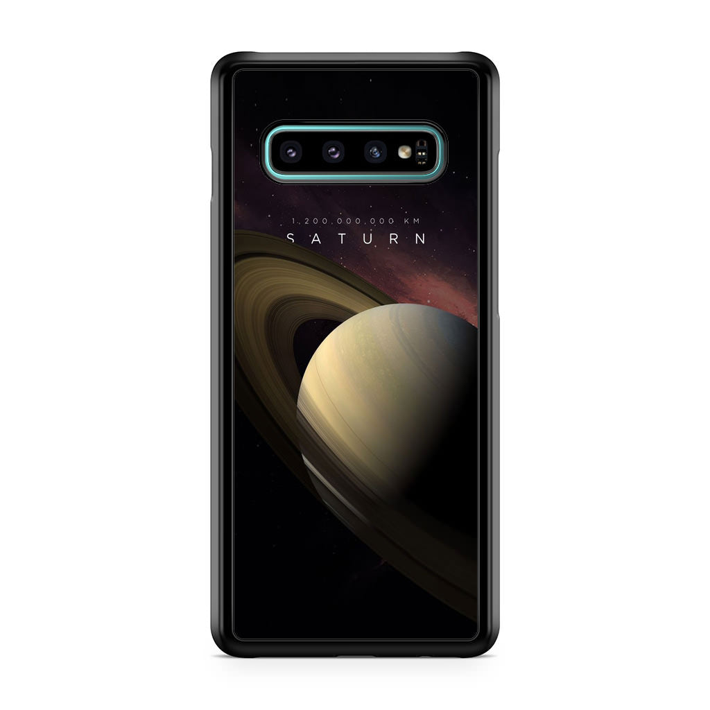 Planet Saturn Galaxy S10 Plus Case