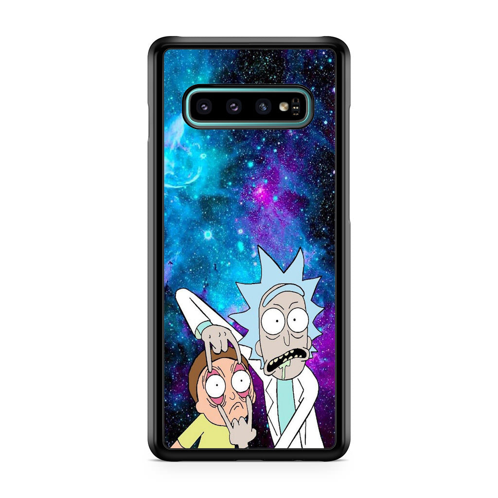 Rick And Morty Open Your Eyes Galaxy S10 Plus Case