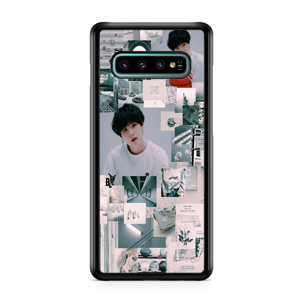 Suga College Wallpaper Galaxy S10 Plus Case