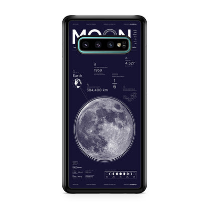 The Moon Galaxy S10 Case