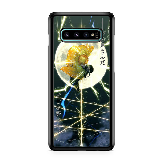 Zenitsu Demon Slayer Galaxy S10 Plus Case