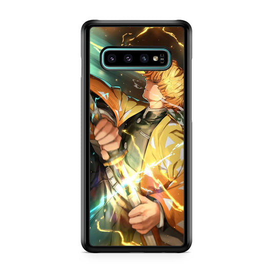 Zenitsu Sleep Mode Galaxy S10 Plus Case