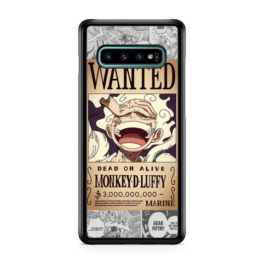 Gear 5 Wanted Poster Galaxy S10 Plus Case