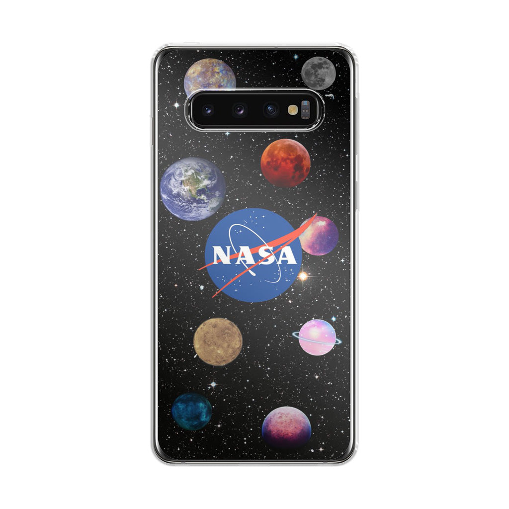 NASA Planets Galaxy S10 Plus Case