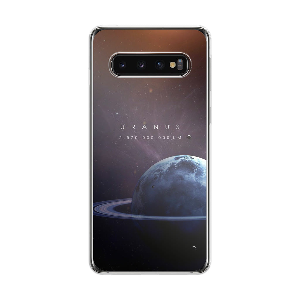 Planet Uranus Galaxy S10 Plus Case