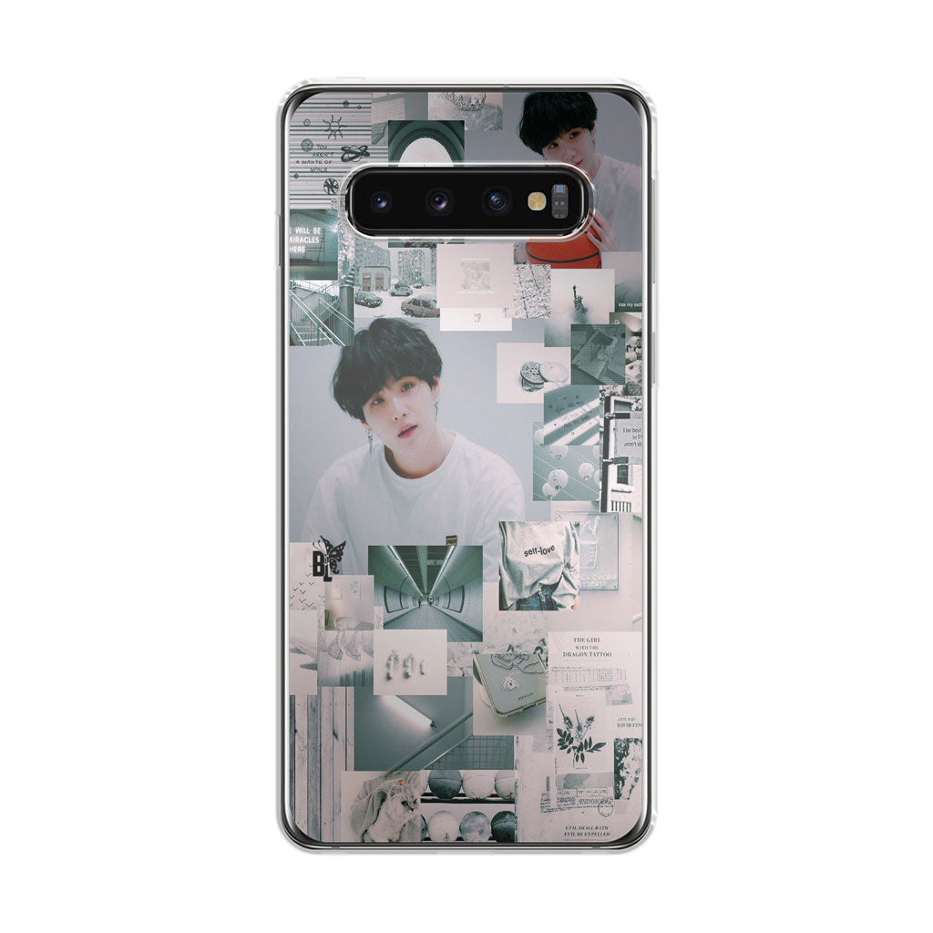 Suga College Wallpaper Galaxy S10 Plus Case