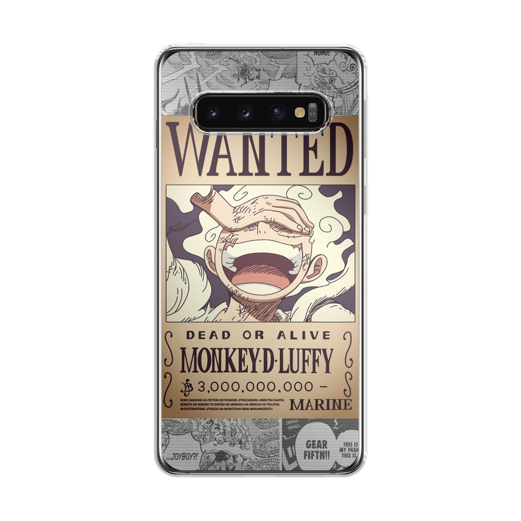 Gear 5 Wanted Poster Galaxy S10 Plus Case