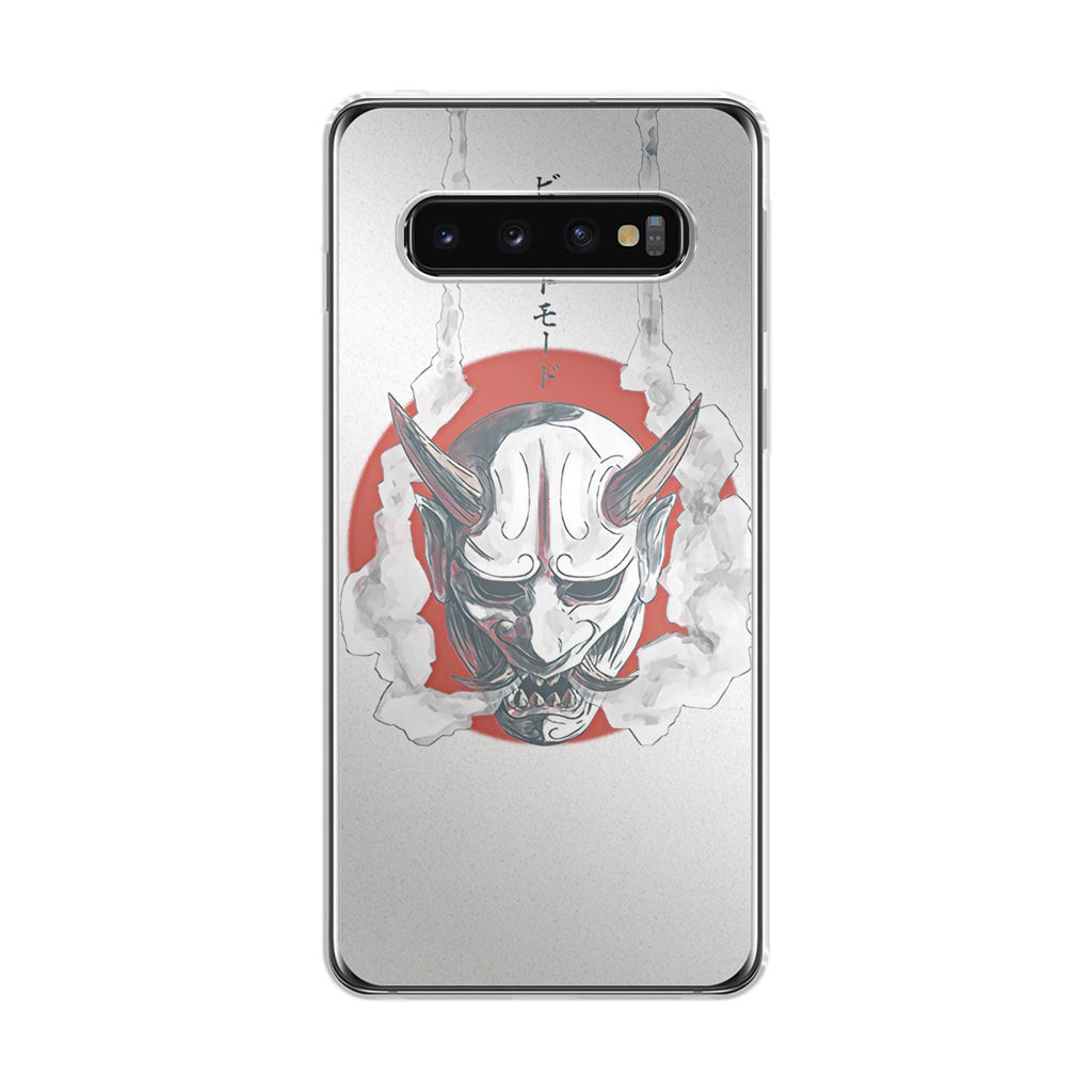 Japanese Oni Mask Galaxy S10 Plus Case