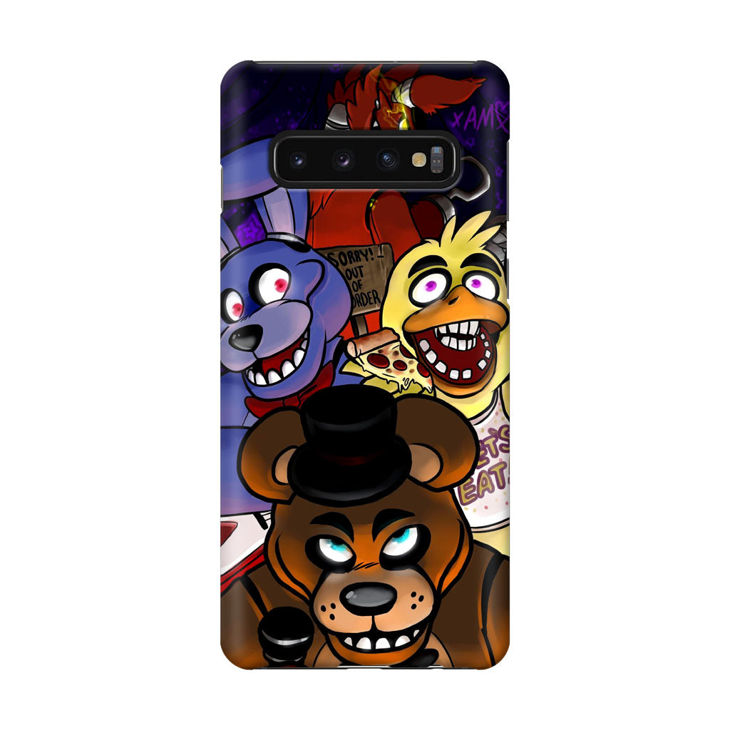 Five Nights at Freddy's Characters Galaxy S10 Plus Case