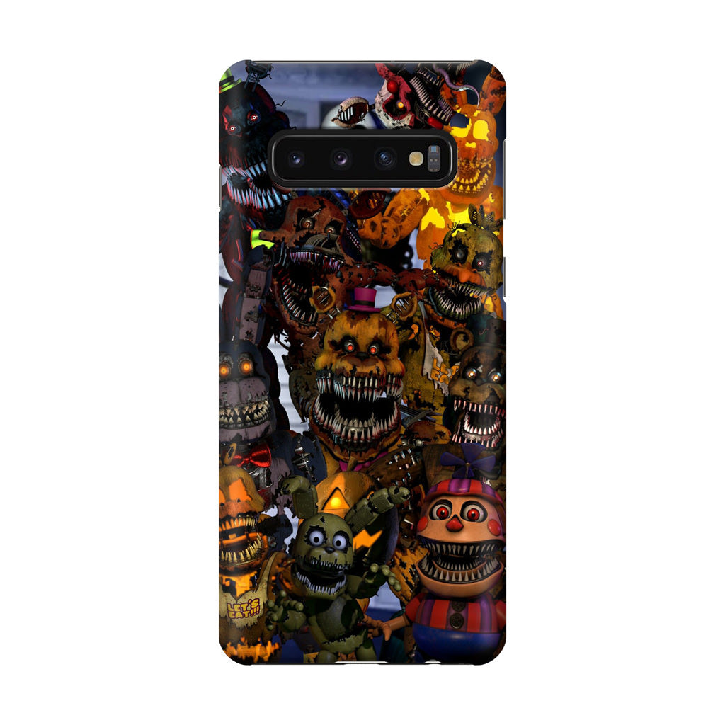 Five Nights at Freddy's Scary Characters Galaxy S10 Case