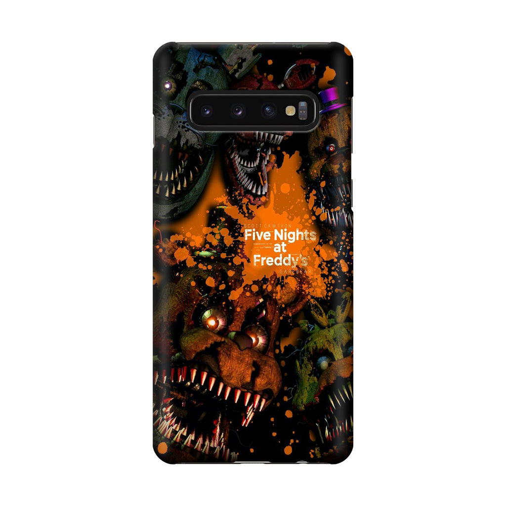 Five Nights at Freddy's Scary Galaxy S10 Plus Case