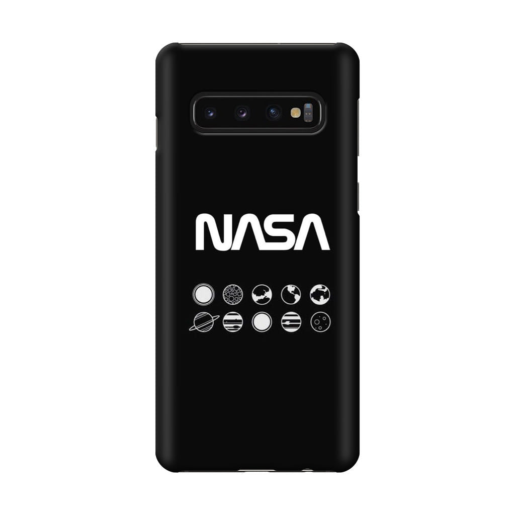 NASA Minimalist Galaxy S10 Plus Case