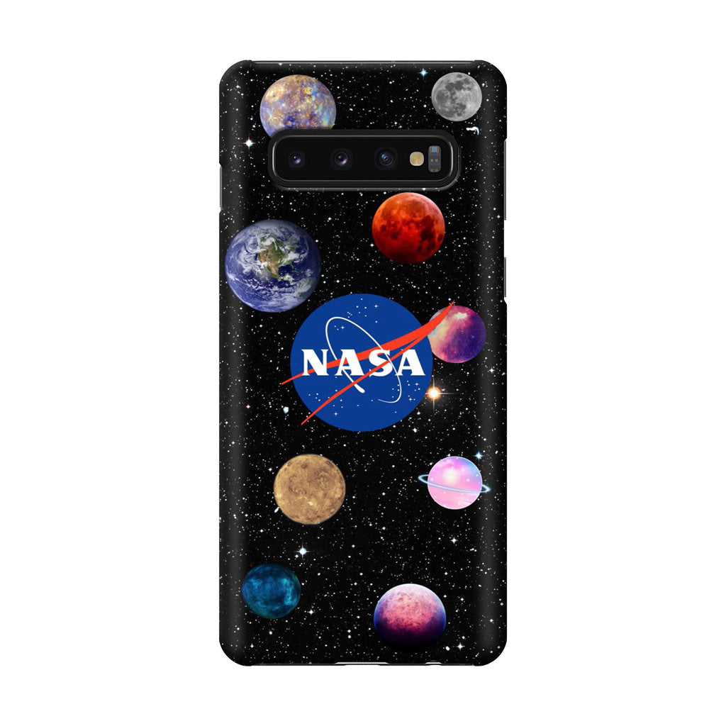 NASA Planets Galaxy S10 Plus Case