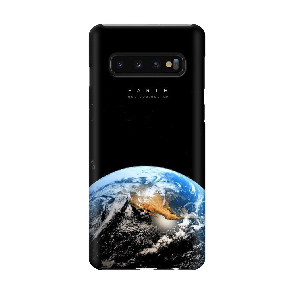 Planet Earth Galaxy S10 Plus Case