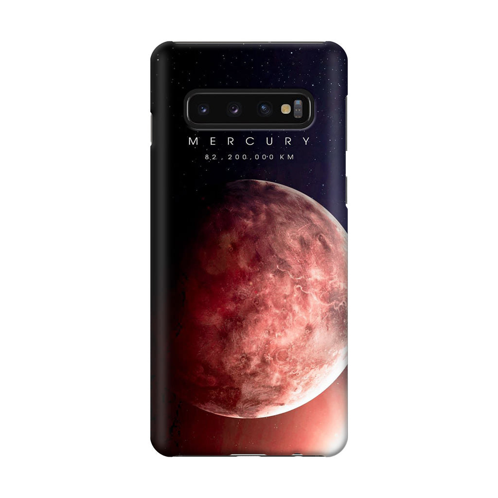 Planet Mercury Galaxy S10 Plus Case