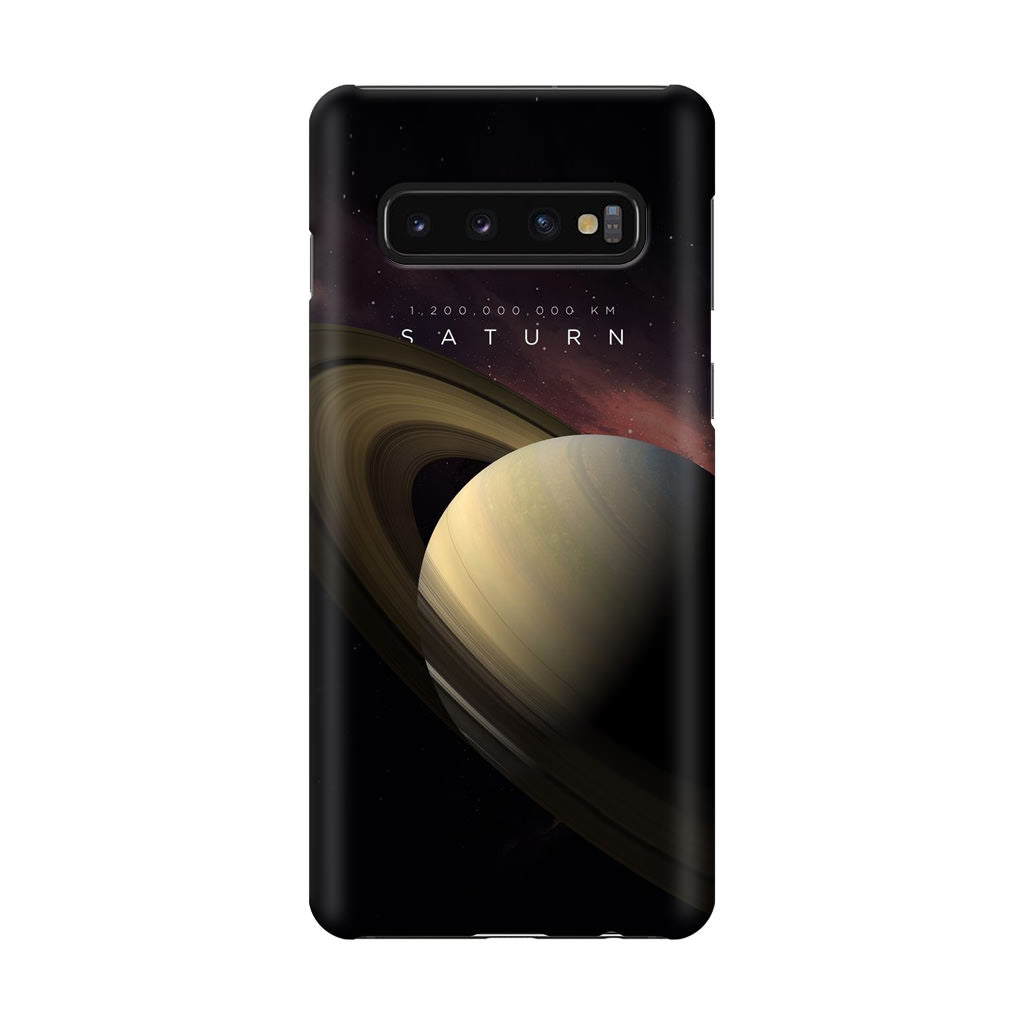 Planet Saturn Galaxy S10 Plus Case