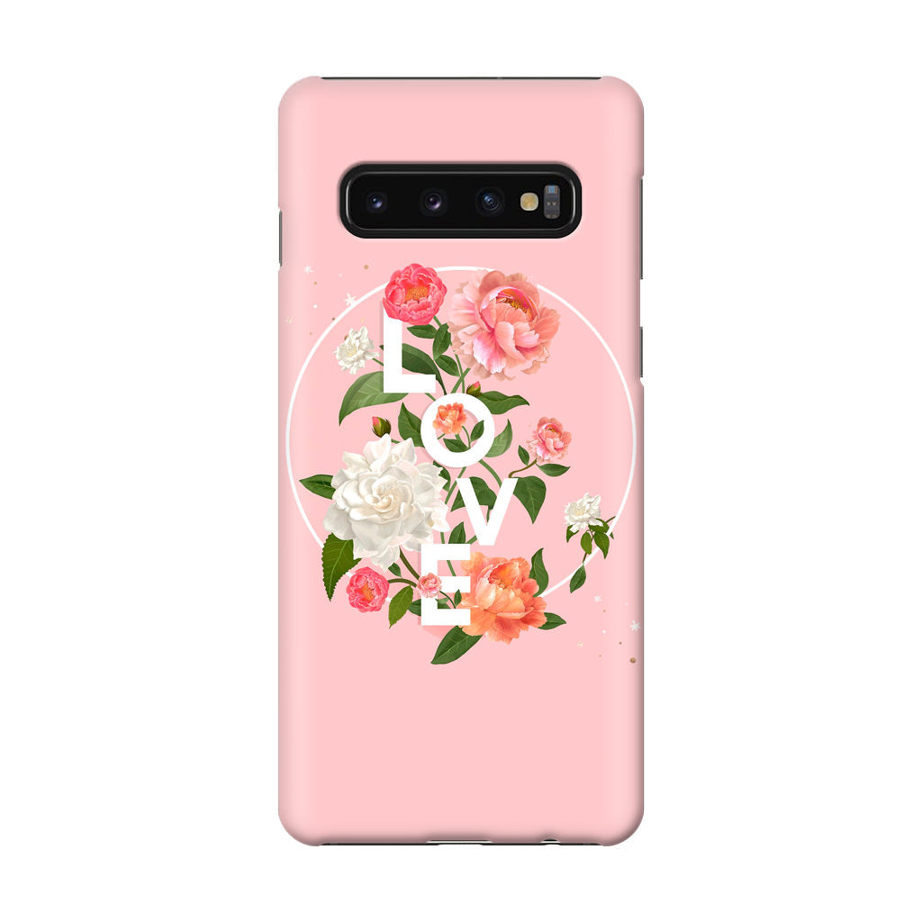 The Word Love Galaxy S10 Plus Case