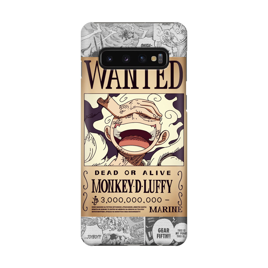 Gear 5 Wanted Poster Galaxy S10 Plus Case