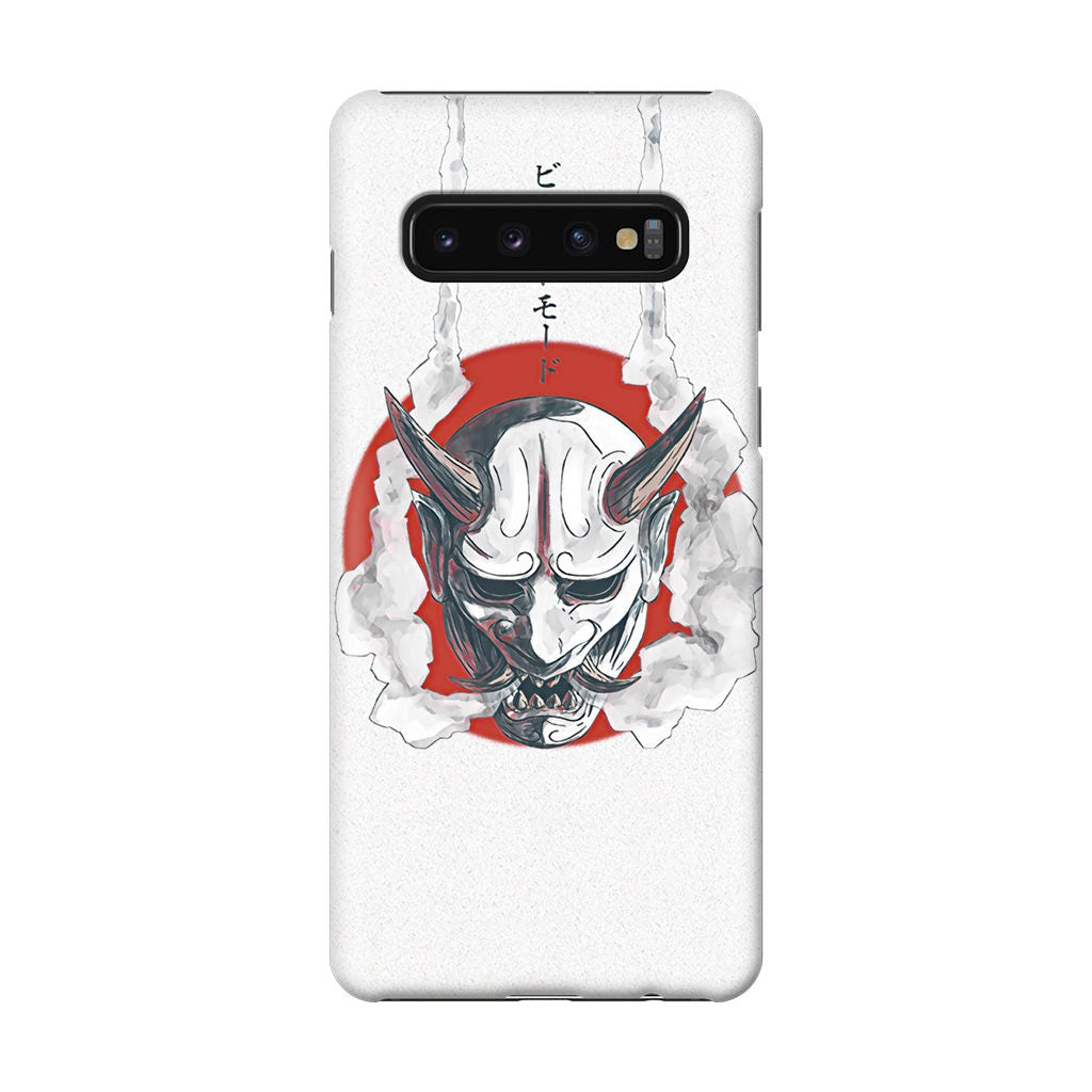 Japanese Oni Mask Galaxy S10 Case