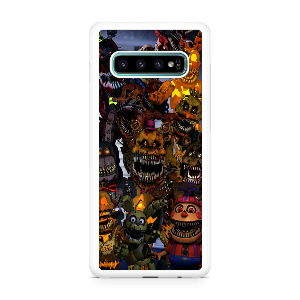 Five Nights at Freddy's Scary Characters Galaxy S10 Plus Case