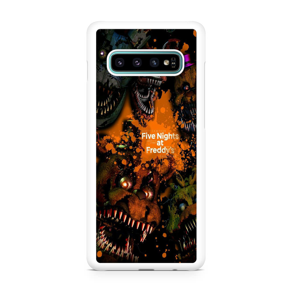 Five Nights at Freddy's Scary Galaxy S10 Plus Case